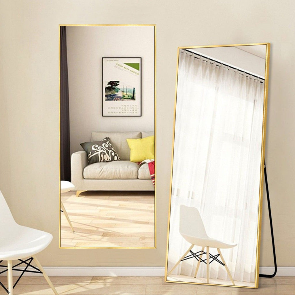 Miroir de sol moderne pleine longueur Miroir autoportant
