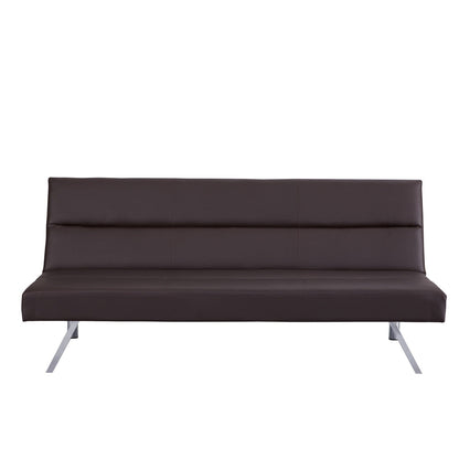 Canapé-lit futon moderne, canapé-lit futon convertible, canapé-lit en lin à dossier divisé pour salon