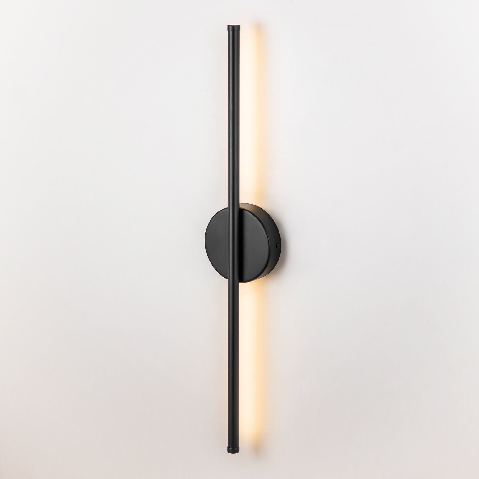Applique murale de salle de bain à 1 lumière, linéaire et moderne, à intensité variable, à DEL intégrée, de 23,6 po