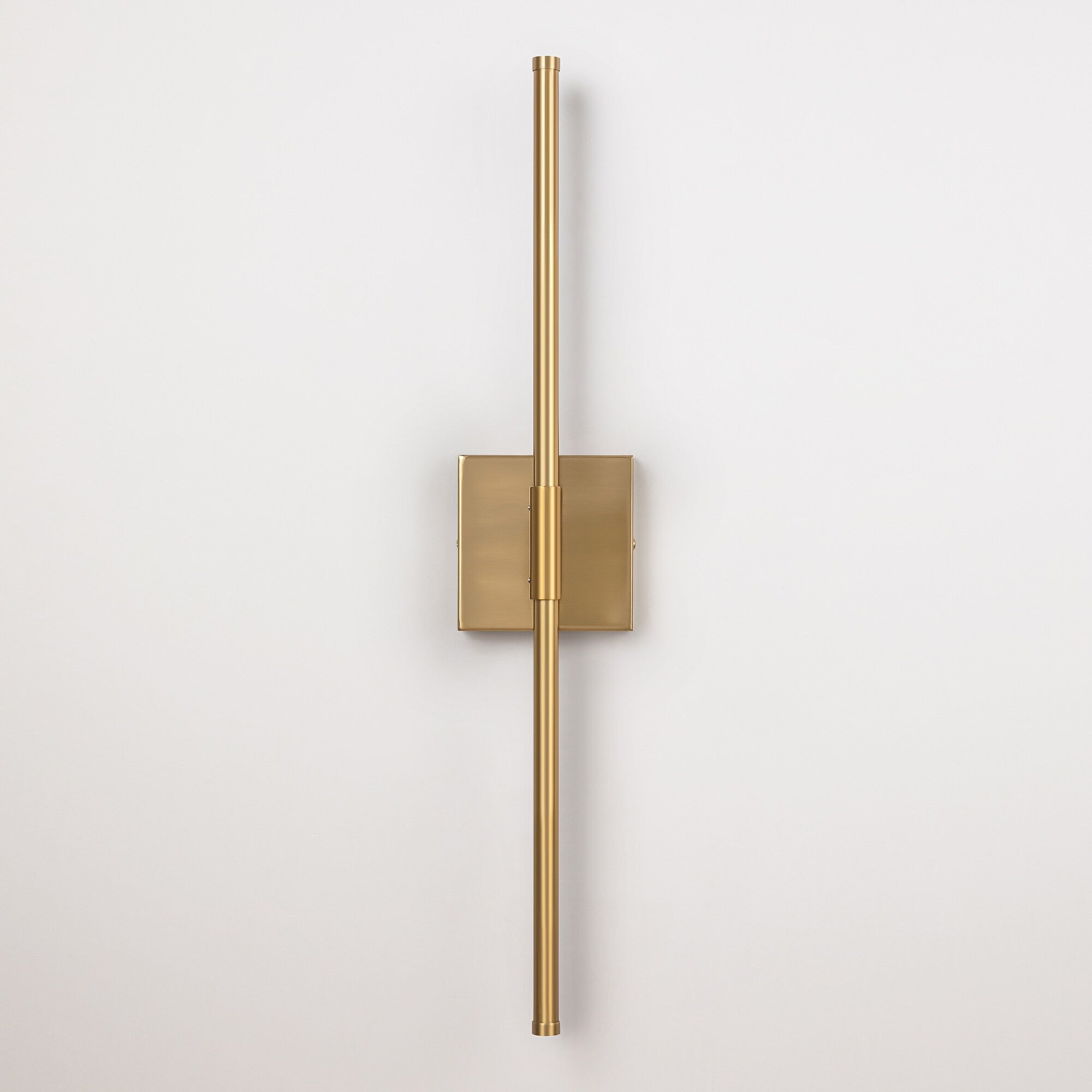 Applique murale de salle de bain à 1 lumière, linéaire et moderne, à intensité variable, à DEL intégrée, de 23,6 po