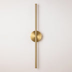 Applique murale de salle de bain à 1 lumière, linéaire et moderne, à intensité variable, à DEL intégrée, de 23,6 po