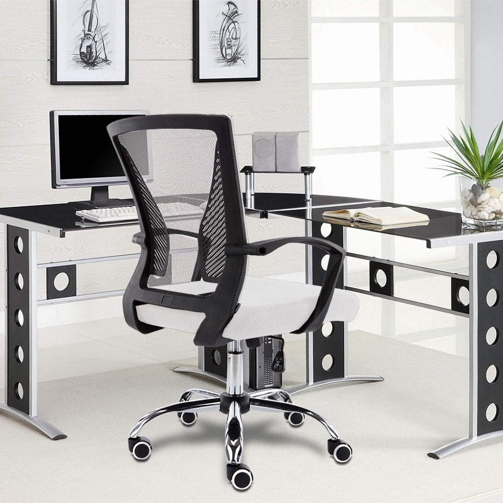 Chaise de bureau à dossier moyen Zuna de Modern Home