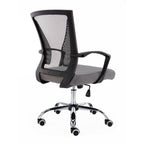 Chaise de bureau à dossier moyen Zuna de Modern Home
