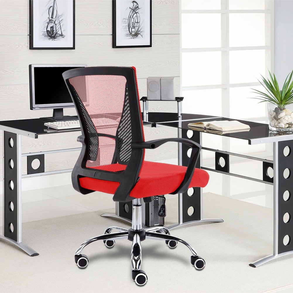 Chaise de bureau à dossier moyen Zuna de Modern Home