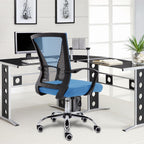 Chaise de bureau à dossier moyen Zuna de Modern Home