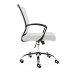 Chaise de bureau à dossier moyen Zuna de Modern Home