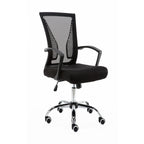 Chaise de bureau à dossier moyen Zuna de Modern Home