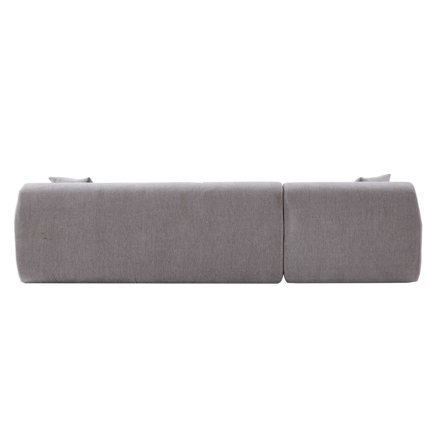 Canapé sectionnel moderne en forme de L, 2 pièces, avec assise profonde, idéal pour le salon