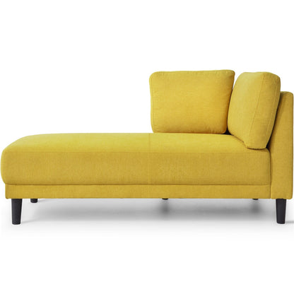 Fauteuil d'angle moderne en lin par Harper&amp;Bright Designs