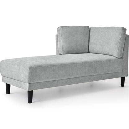 Fauteuil d'angle moderne en lin par Harper&amp;Bright Designs
