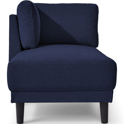 Fauteuil d'angle moderne en lin par Harper&amp;Bright Designs