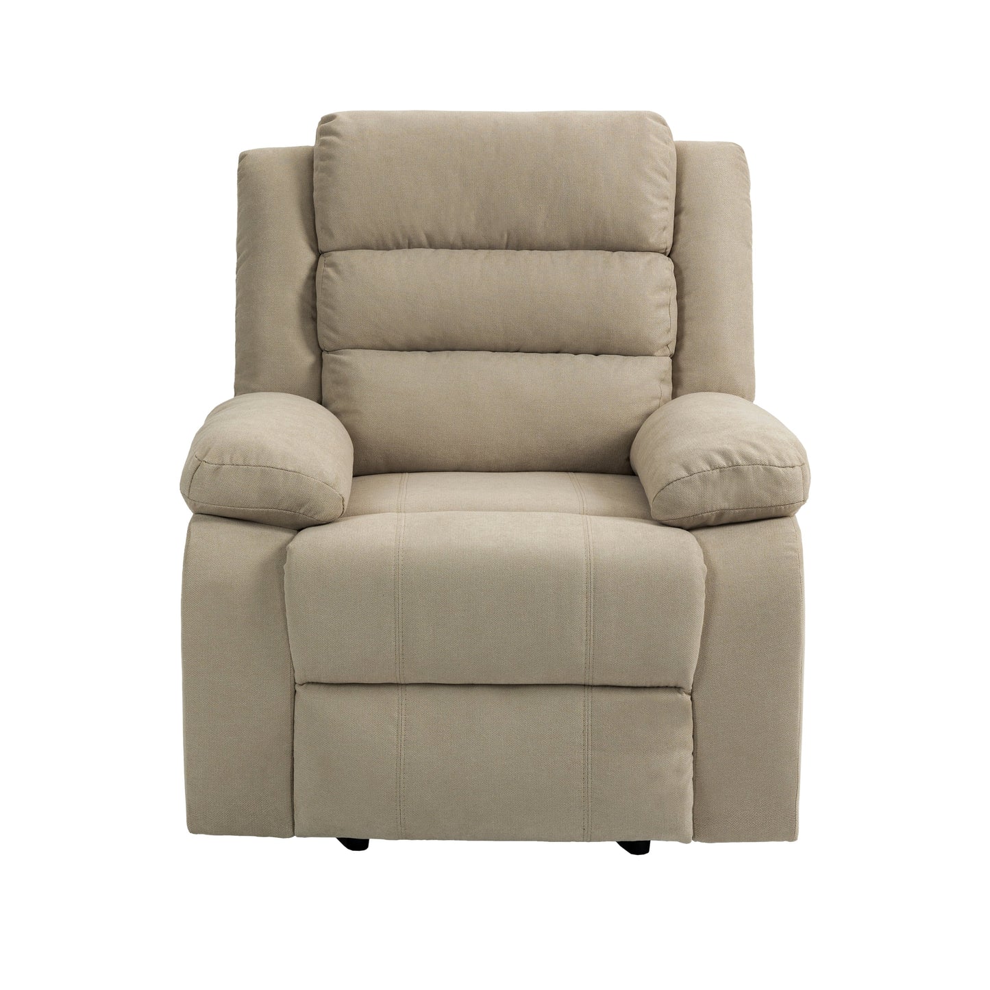 Fauteuil inclinable manuel moderne, canapé en tissu doux pour salon