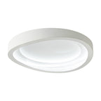 Plafonnier LED encastré blanc mat moderne pour cuisine