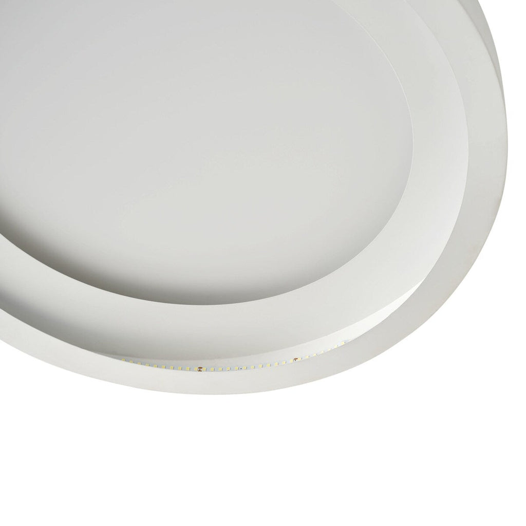 Plafonnier LED encastré blanc mat moderne pour cuisine