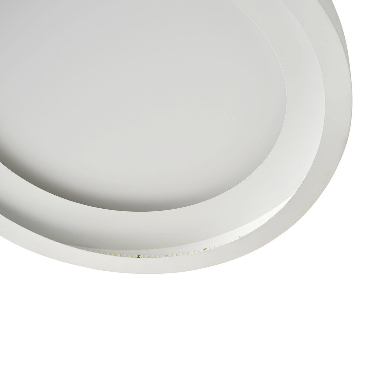 Plafonnier LED encastré blanc mat moderne pour cuisine