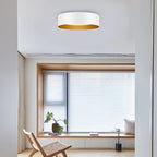 Plafonnier encastré moderne et minimaliste à 2, 3 ou 5 lumières avec abat-jour en métal
