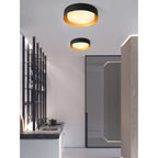 Plafonnier encastré moderne et minimaliste à 2, 3 ou 5 lumières avec abat-jour en métal