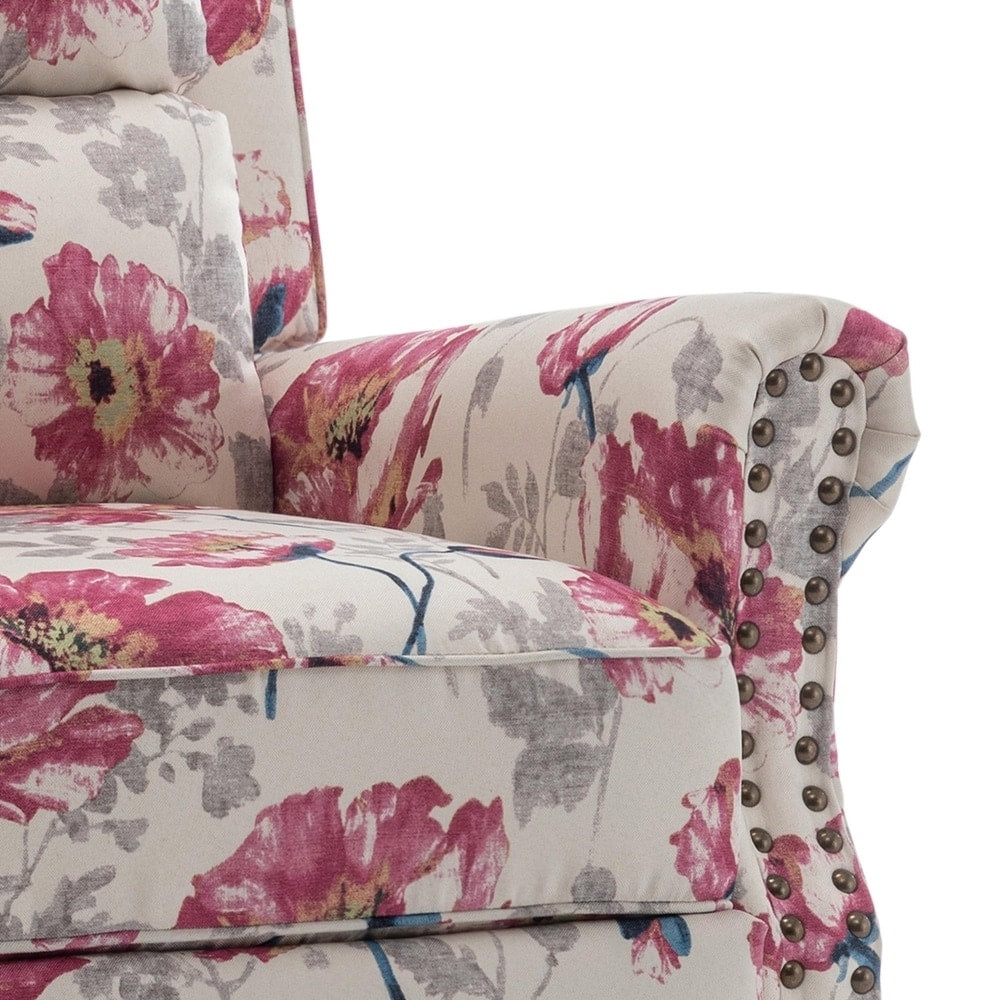 Fauteuil inclinable moderne rembourré en cuir PU
