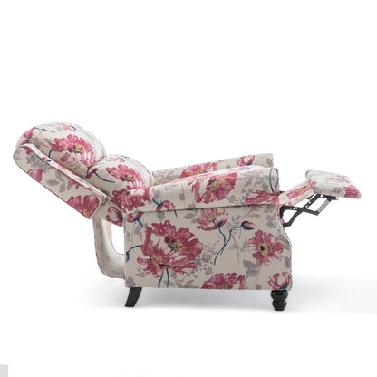 Fauteuil inclinable moderne rembourré en cuir PU