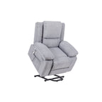 Fauteuil inclinable électrique moderne, canapé chauffant et massant réglable avec rangement latéral, repose-pieds et télécommande