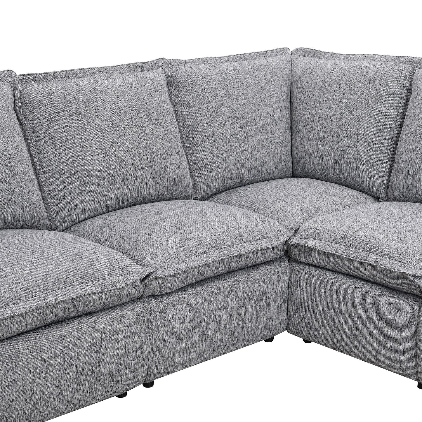 Fauteuil inclinable électrique moderne, canapé moelleux pour home cinéma avec port USB pour salon