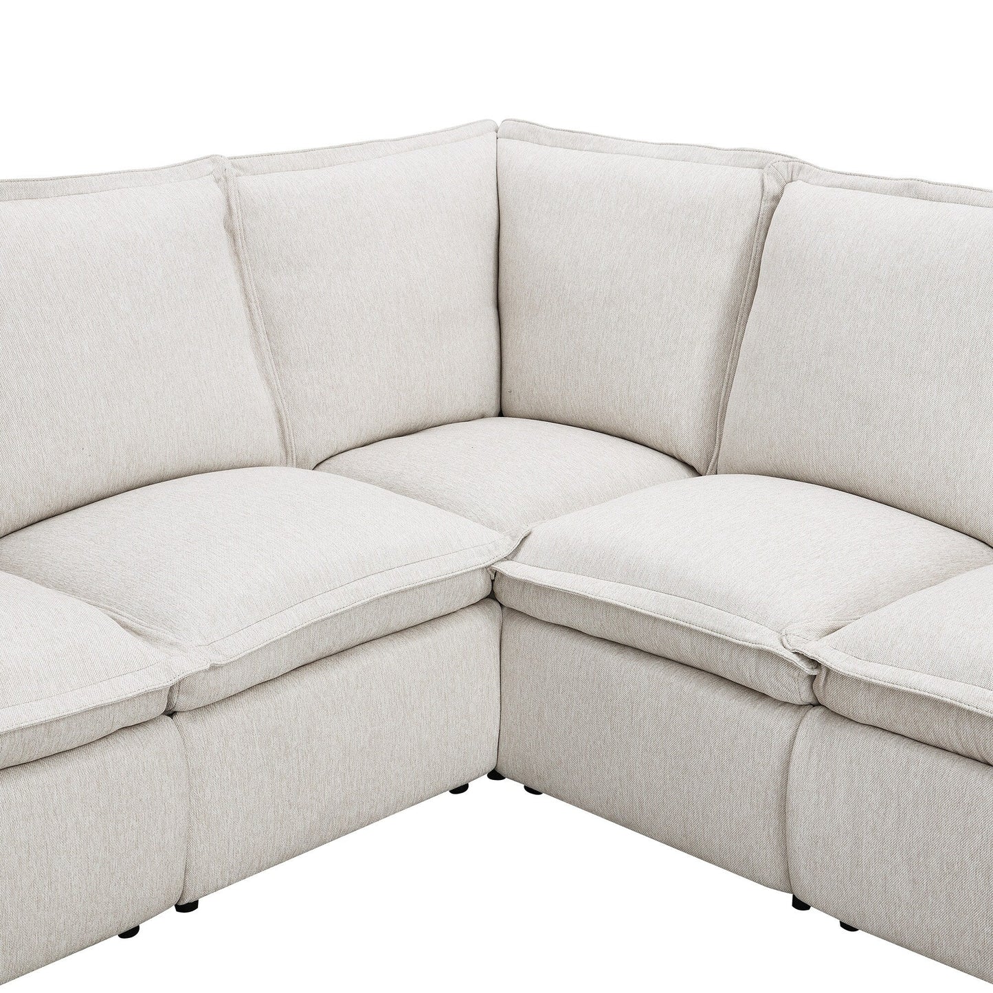 Fauteuil inclinable électrique moderne, canapé moelleux pour home cinéma avec port USB pour salon