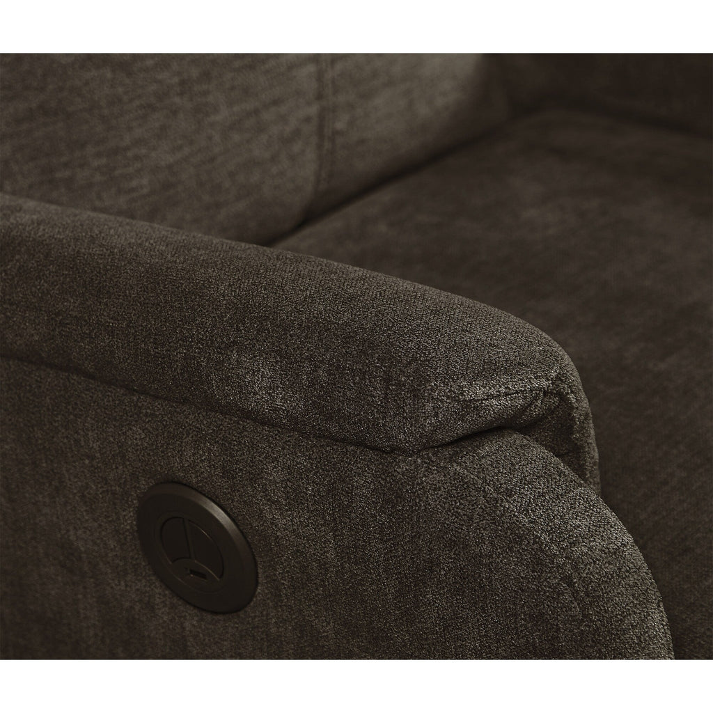 Fauteuil inclinable électrique moderne avec port USB, dossier haut et revêtement facile à nettoyer pour salon ou chambre