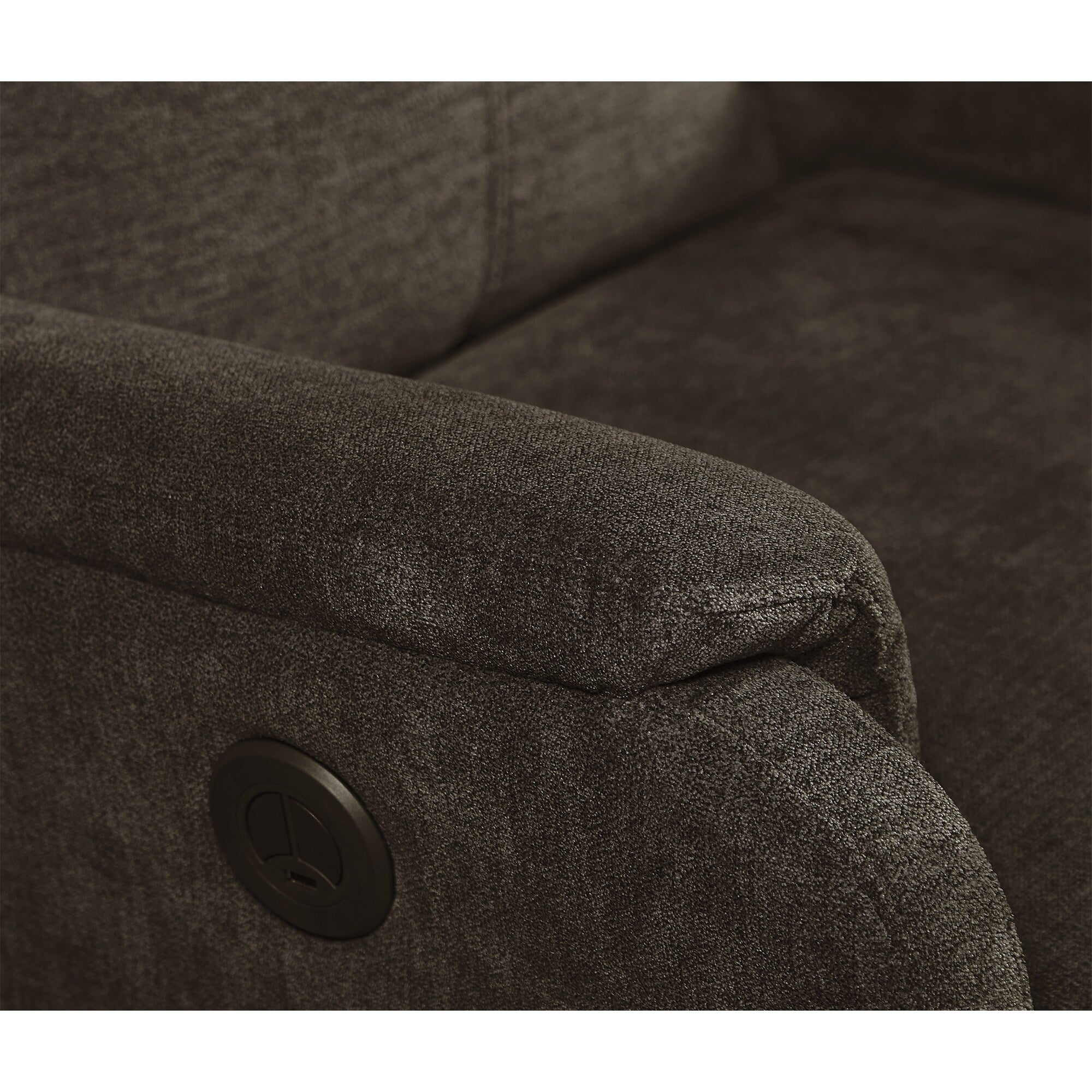 Fauteuil inclinable électrique moderne avec port USB, dossier haut et revêtement facile à nettoyer pour salon ou chambre