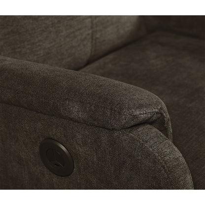 Fauteuil inclinable électrique moderne avec port USB, dossier haut et revêtement facile à nettoyer pour salon ou chambre