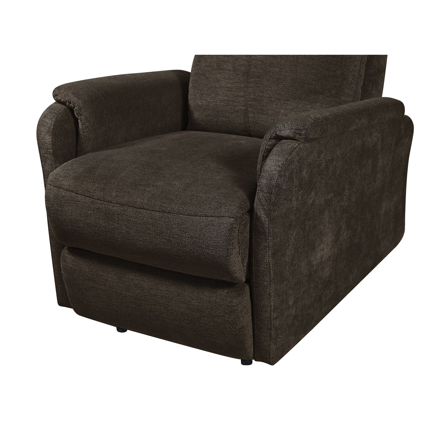 Fauteuil inclinable électrique moderne avec port USB, dossier haut et revêtement facile à nettoyer pour salon ou chambre