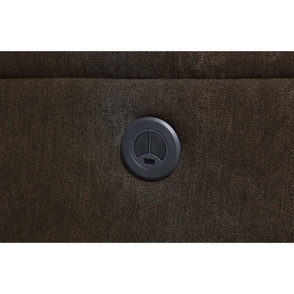 Fauteuil inclinable électrique moderne avec port USB, dossier haut et revêtement facile à nettoyer pour salon ou chambre