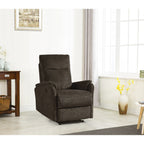 Fauteuil inclinable électrique moderne avec port USB, dossier haut et revêtement facile à nettoyer pour salon ou chambre