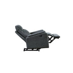 Fauteuil inclinable électrique moderne avec port USB, dossier haut et revêtement facile à nettoyer pour salon ou chambre