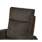 Fauteuil inclinable électrique moderne avec port USB, dossier haut et revêtement facile à nettoyer pour salon ou chambre