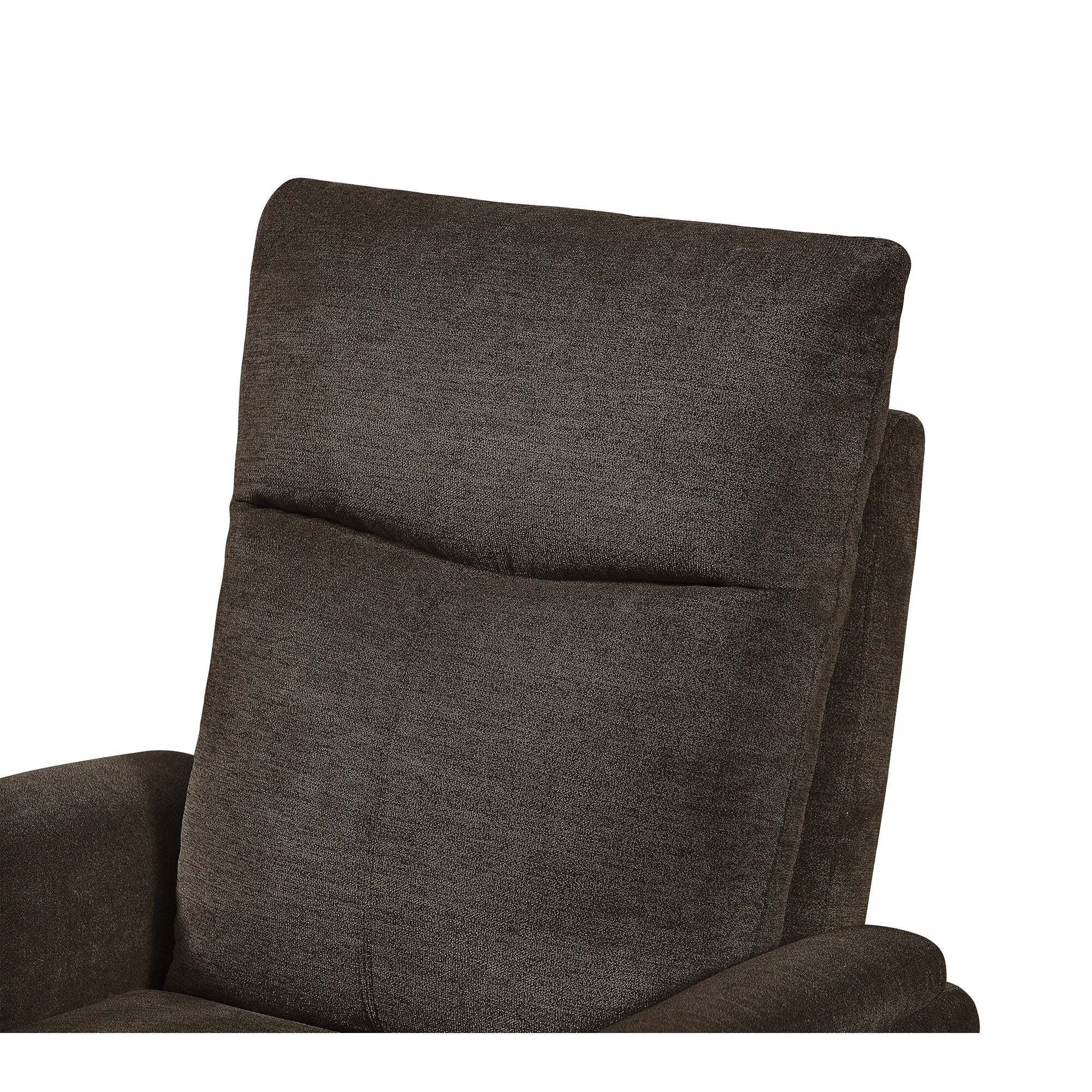 Fauteuil inclinable électrique moderne avec port USB, dossier haut et revêtement facile à nettoyer pour salon ou chambre
