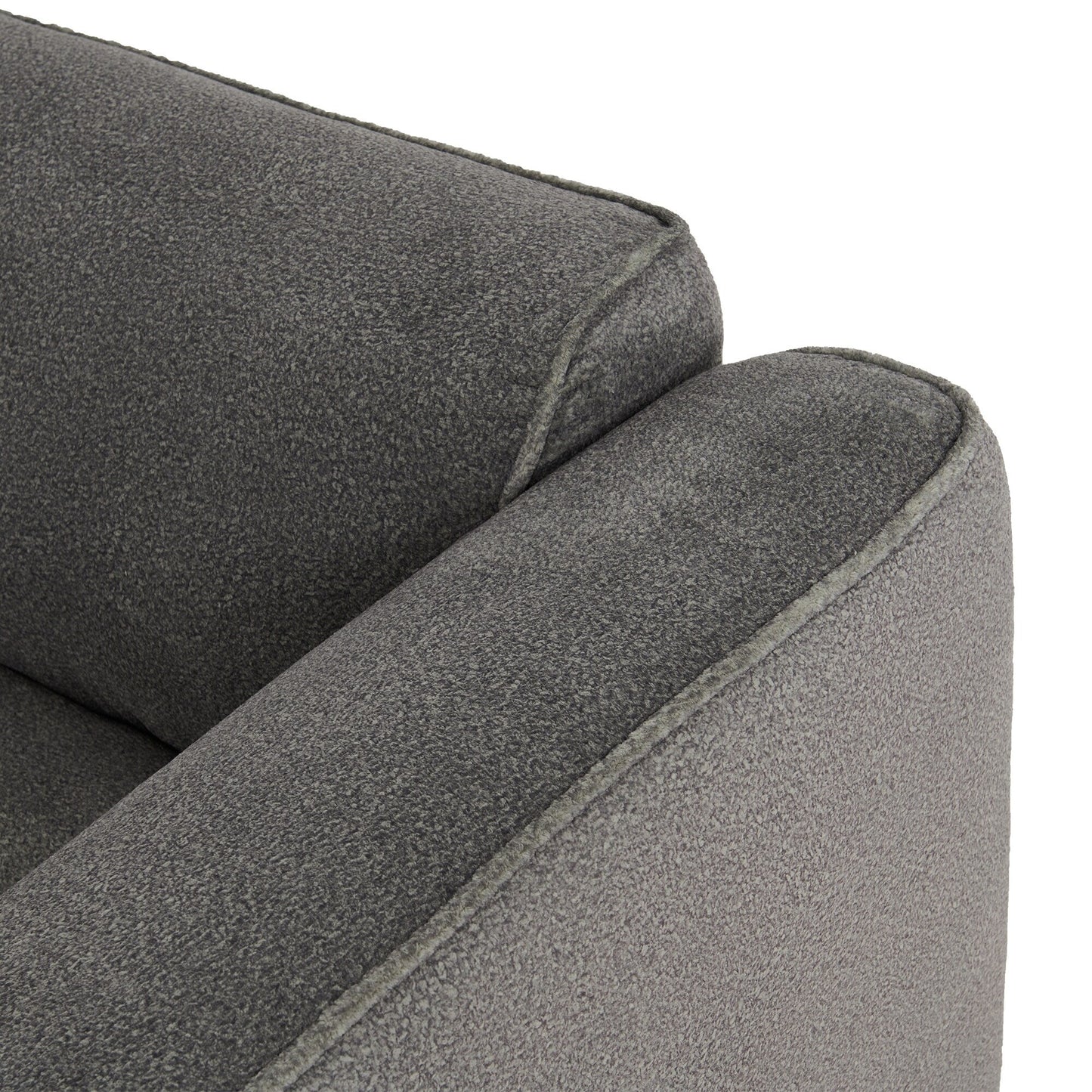 Canapé sectionnel moderne de luxe en velours 4 places avec pouf amovible et oreillers pour salon appartement