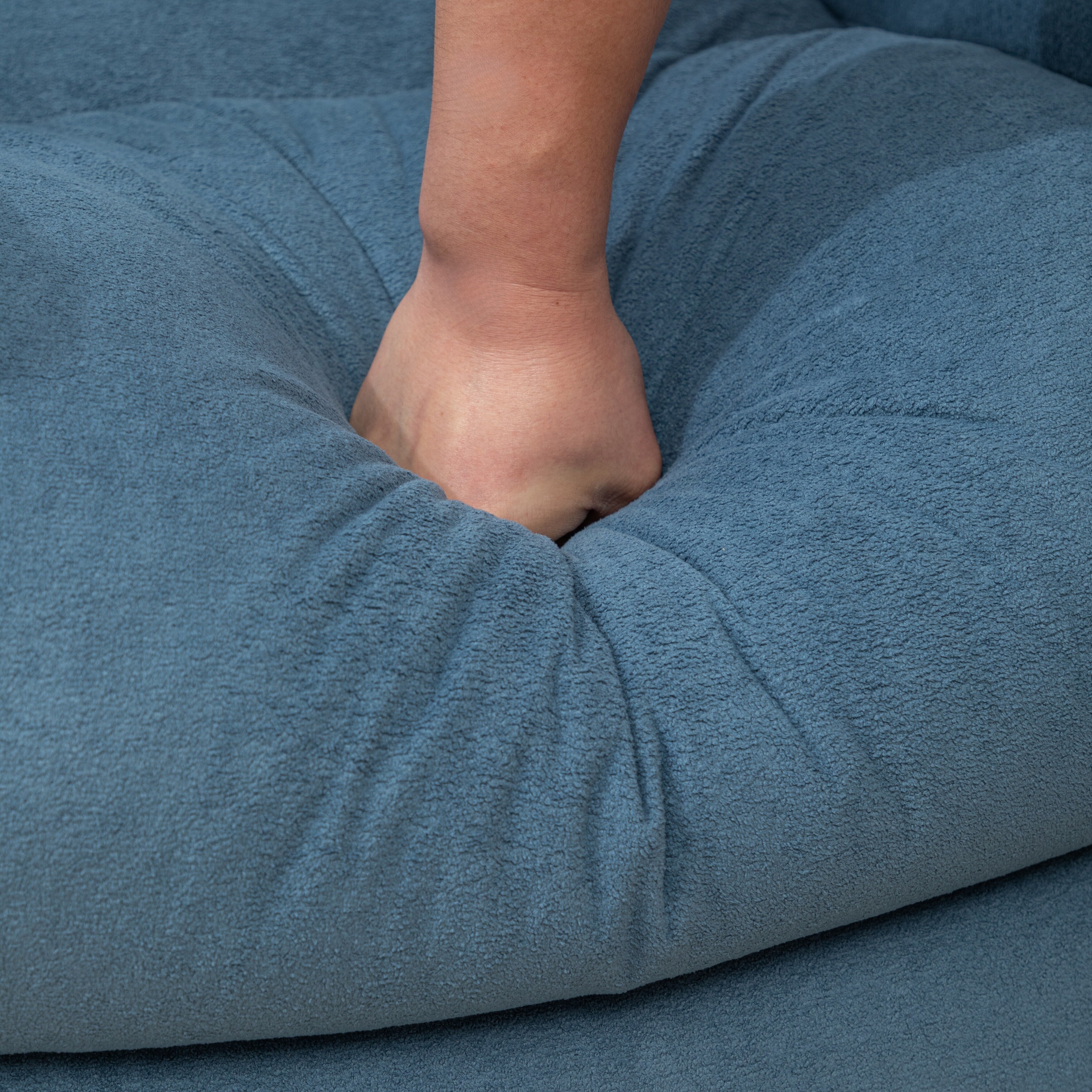Canapé simple pivotant et inclinable manuel pour home cinéma moderne, réglable, avec repose-pieds et poche latérale