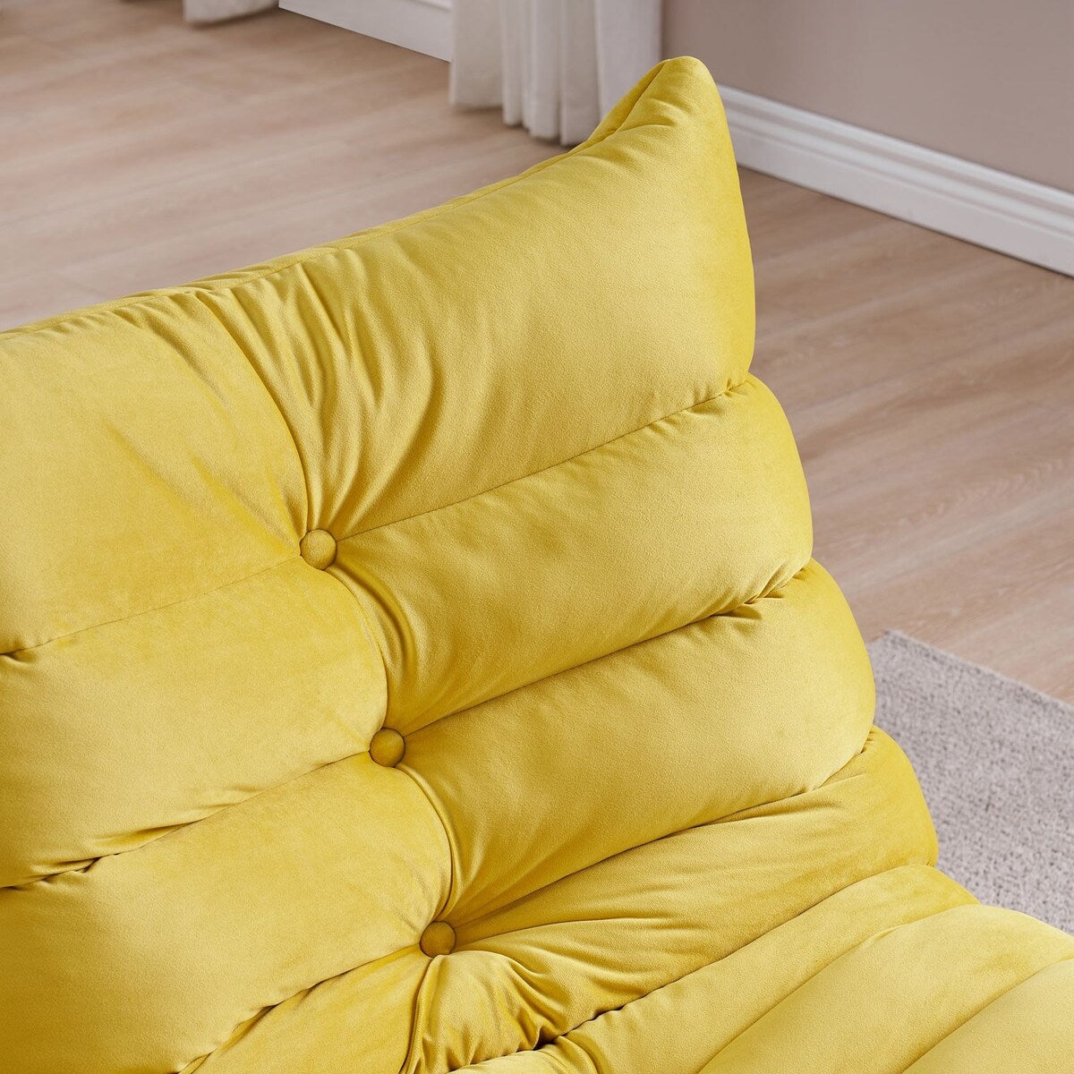 Fauteuil inclinable pivotant moderne avec poche latérale, fauteuil de canapé rembourré décontracté