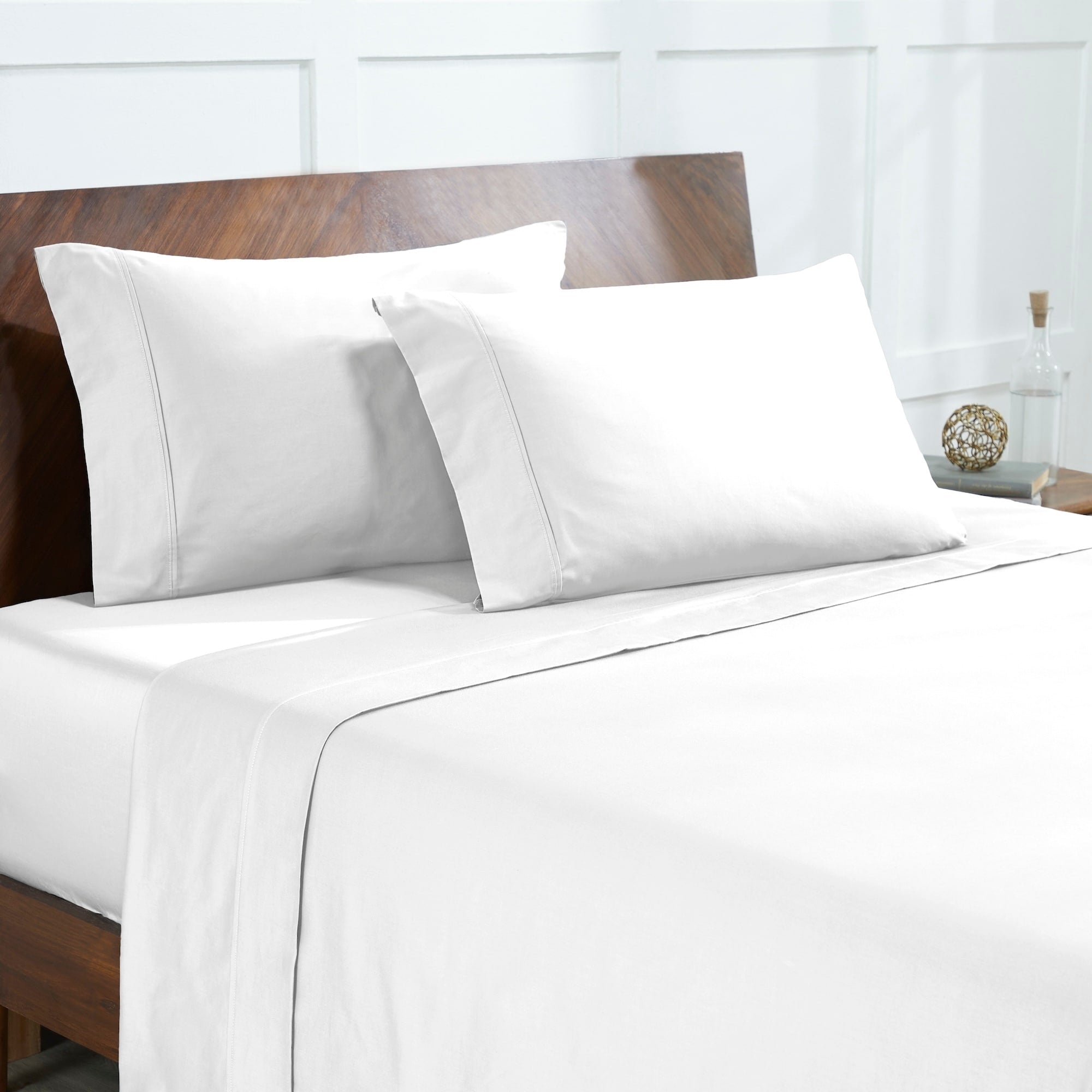 Ensemble de draps 4 pièces Modern Threads 100 % coton égyptien 400 fils au pouce carré