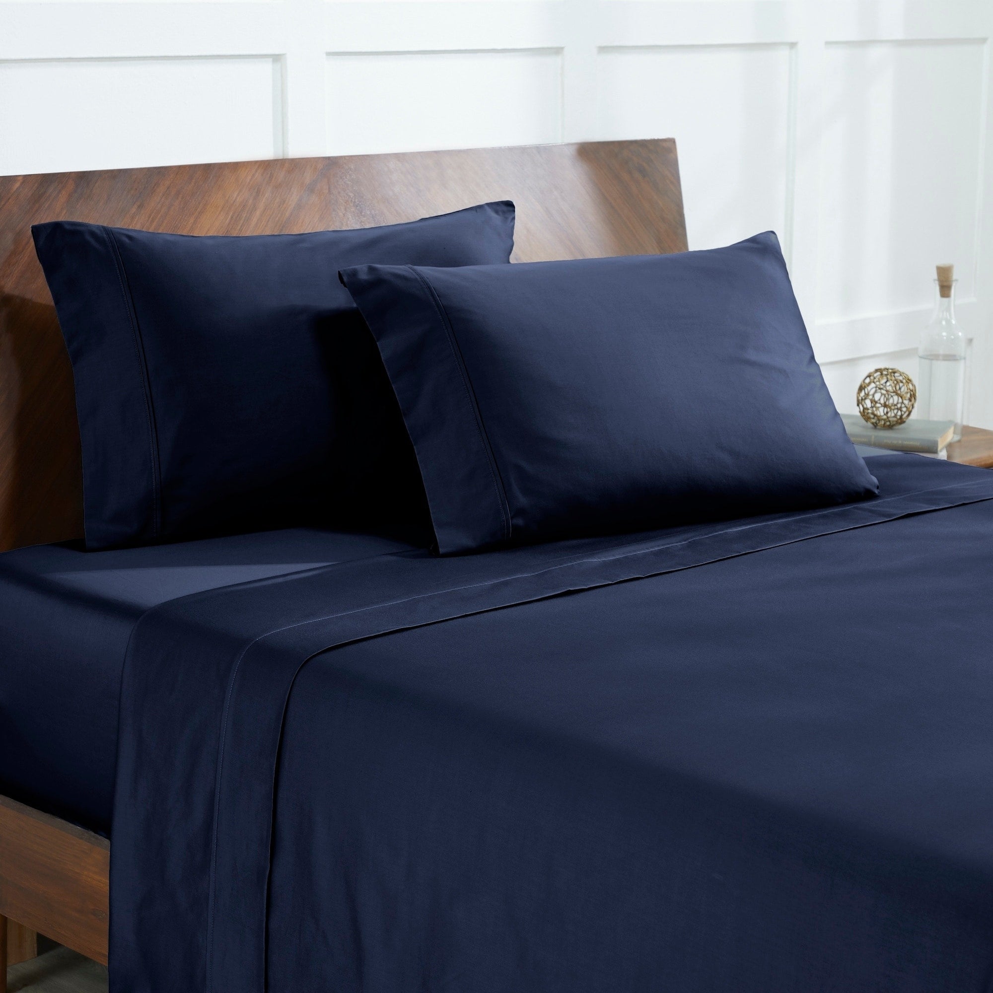 Ensemble de draps 4 pièces Modern Threads 100 % coton égyptien 400 fils au pouce carré