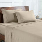 Ensemble de draps 4 pièces Modern Threads 100 % coton égyptien 400 fils au pouce carré