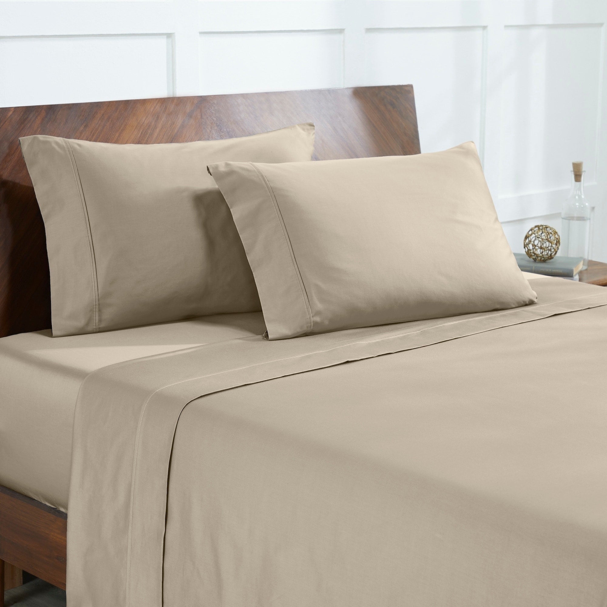 Ensemble de draps 4 pièces Modern Threads 100 % coton égyptien 400 fils au pouce carré