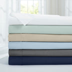 Ensemble de draps 4 pièces Modern Threads 100 % coton égyptien 400 fils au pouce carré