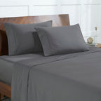 Ensemble de draps 4 pièces Modern Threads 100 % coton égyptien 400 fils au pouce carré