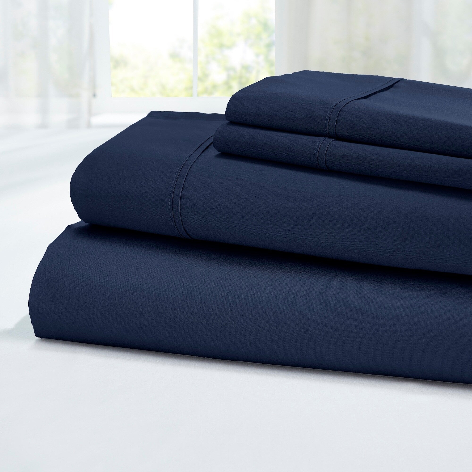 Ensemble de draps 4 pièces Modern Threads 100 % coton égyptien 400 fils au pouce carré