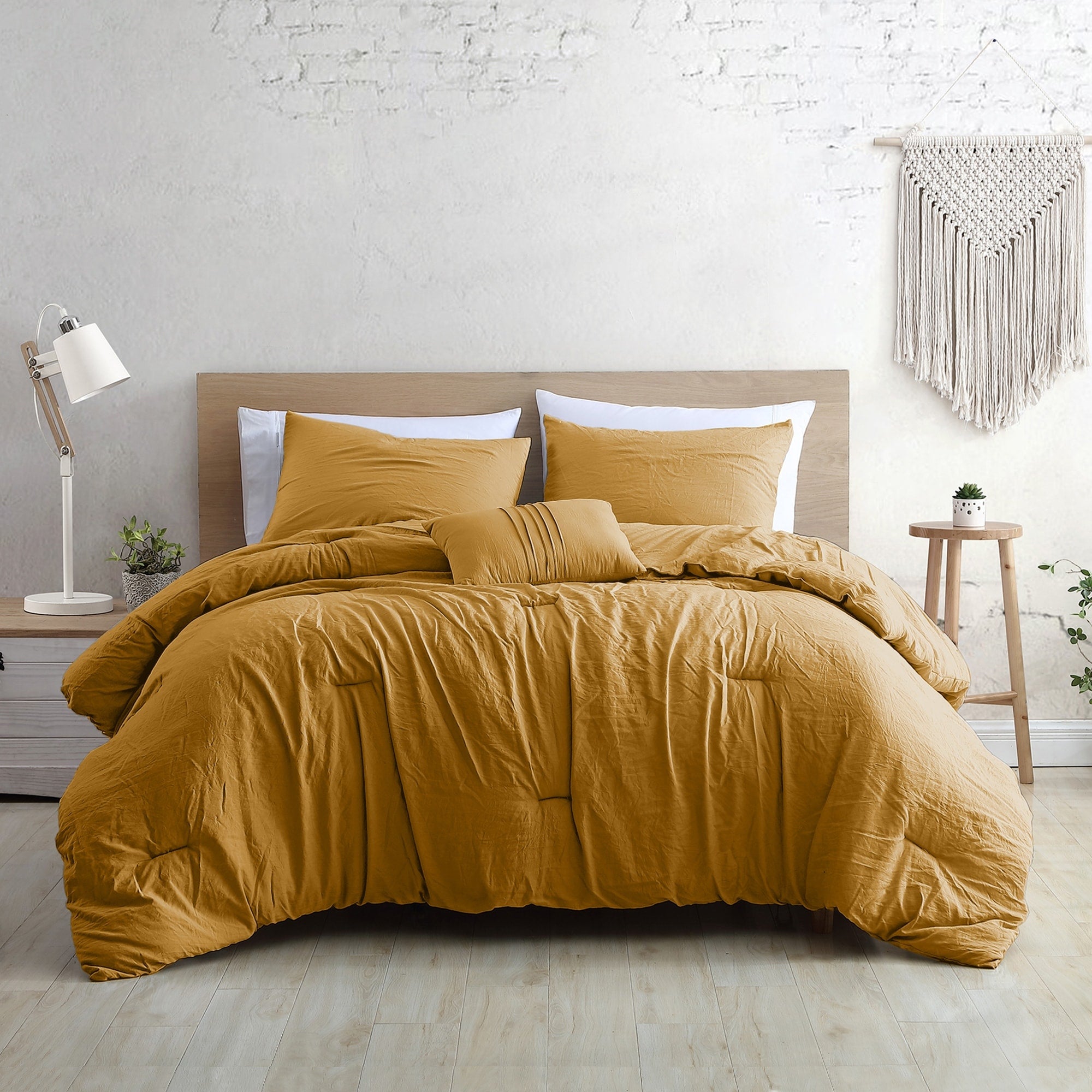 Ensemble de couette Braelyn 4 pièces, délavé, de Modern Threads