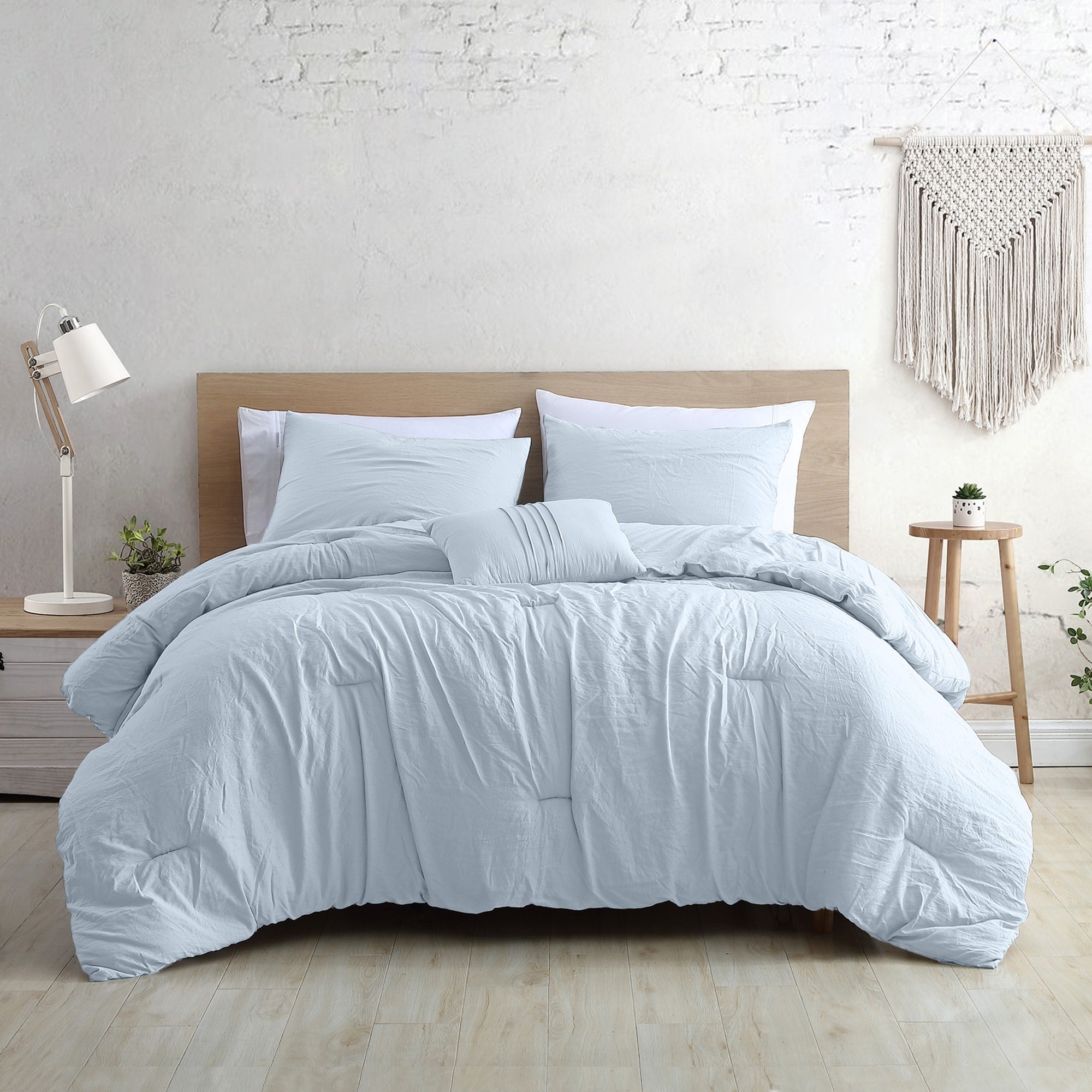 Ensemble de couette Braelyn 4 pièces, délavé, de Modern Threads