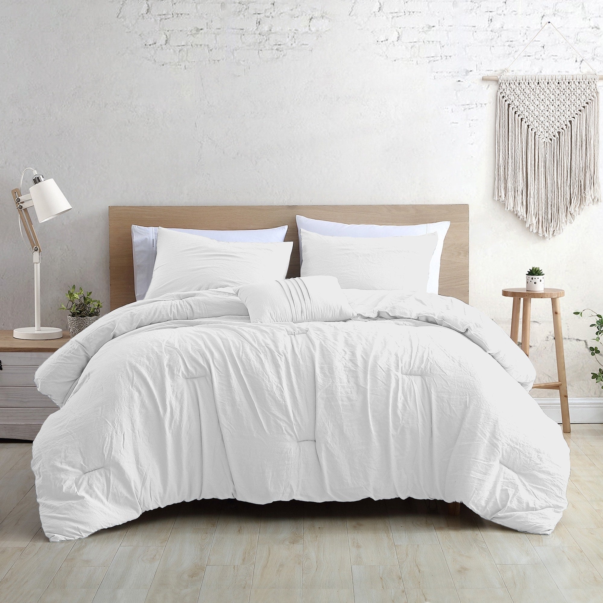 Ensemble de couette Braelyn 4 pièces, délavé, de Modern Threads