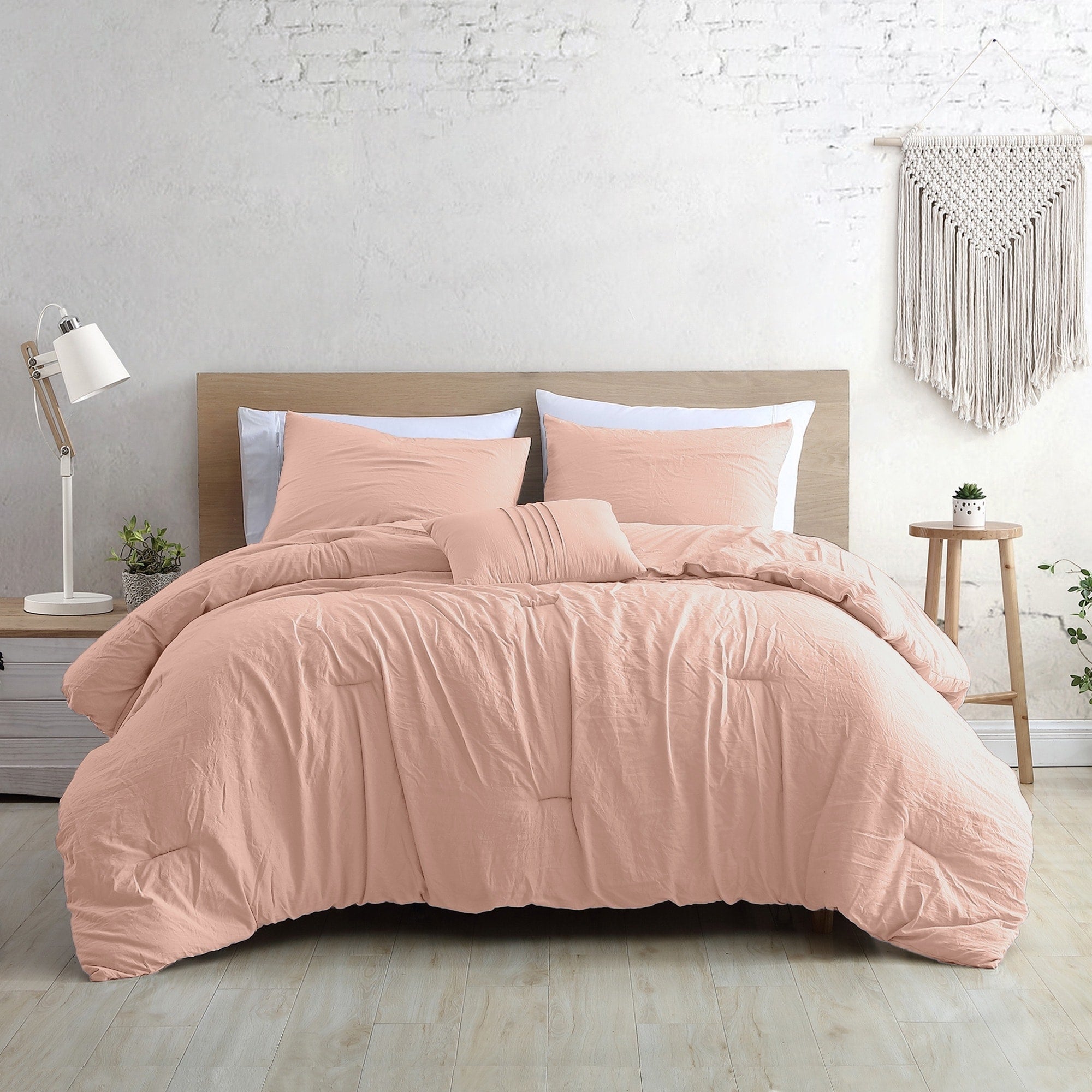 Ensemble de couette Braelyn 4 pièces, délavé, de Modern Threads