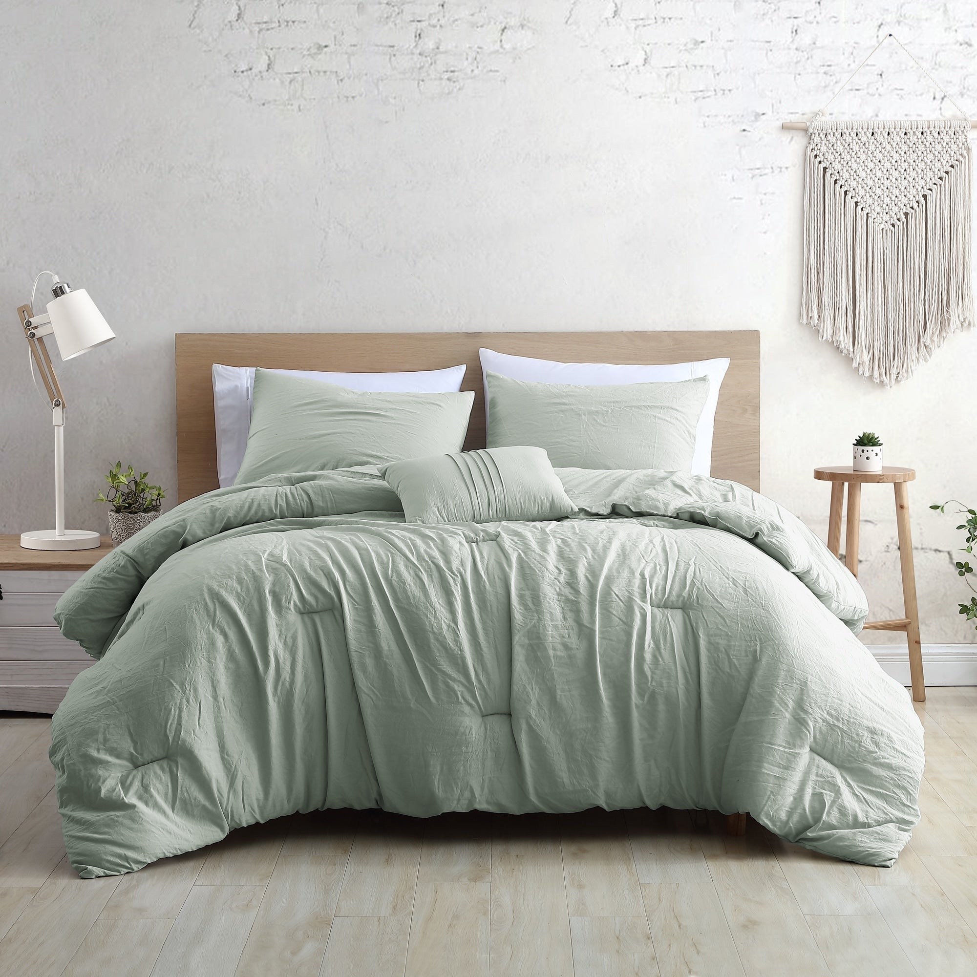 Ensemble de couette Braelyn 4 pièces, délavé, de Modern Threads